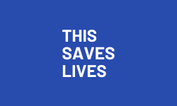 This Saves Lives Logo